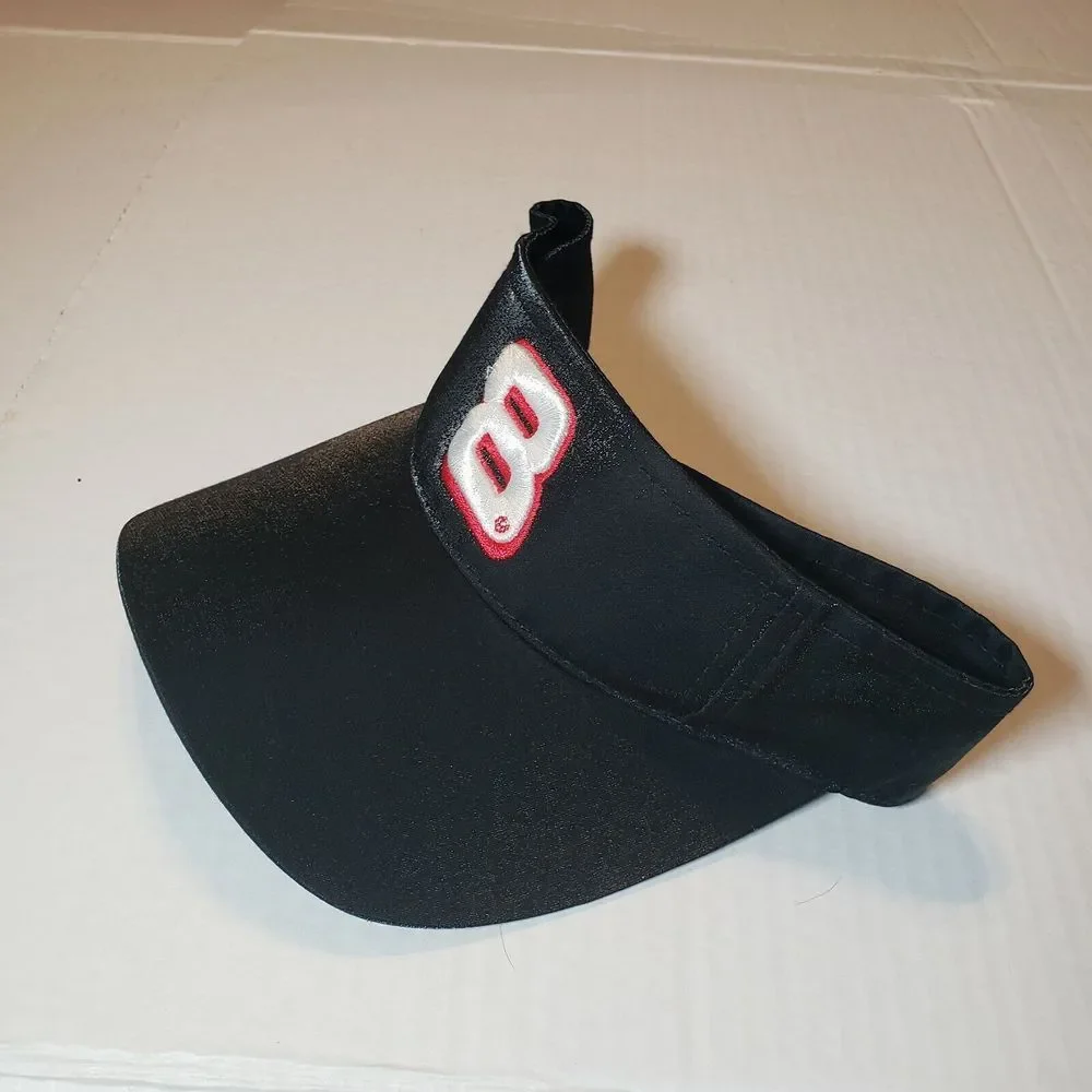 NASCAR DALE EARNHARDT‎ JR RACING #8  NEW SUN VISOR NEW W/O TAGS BLACK NASCAR